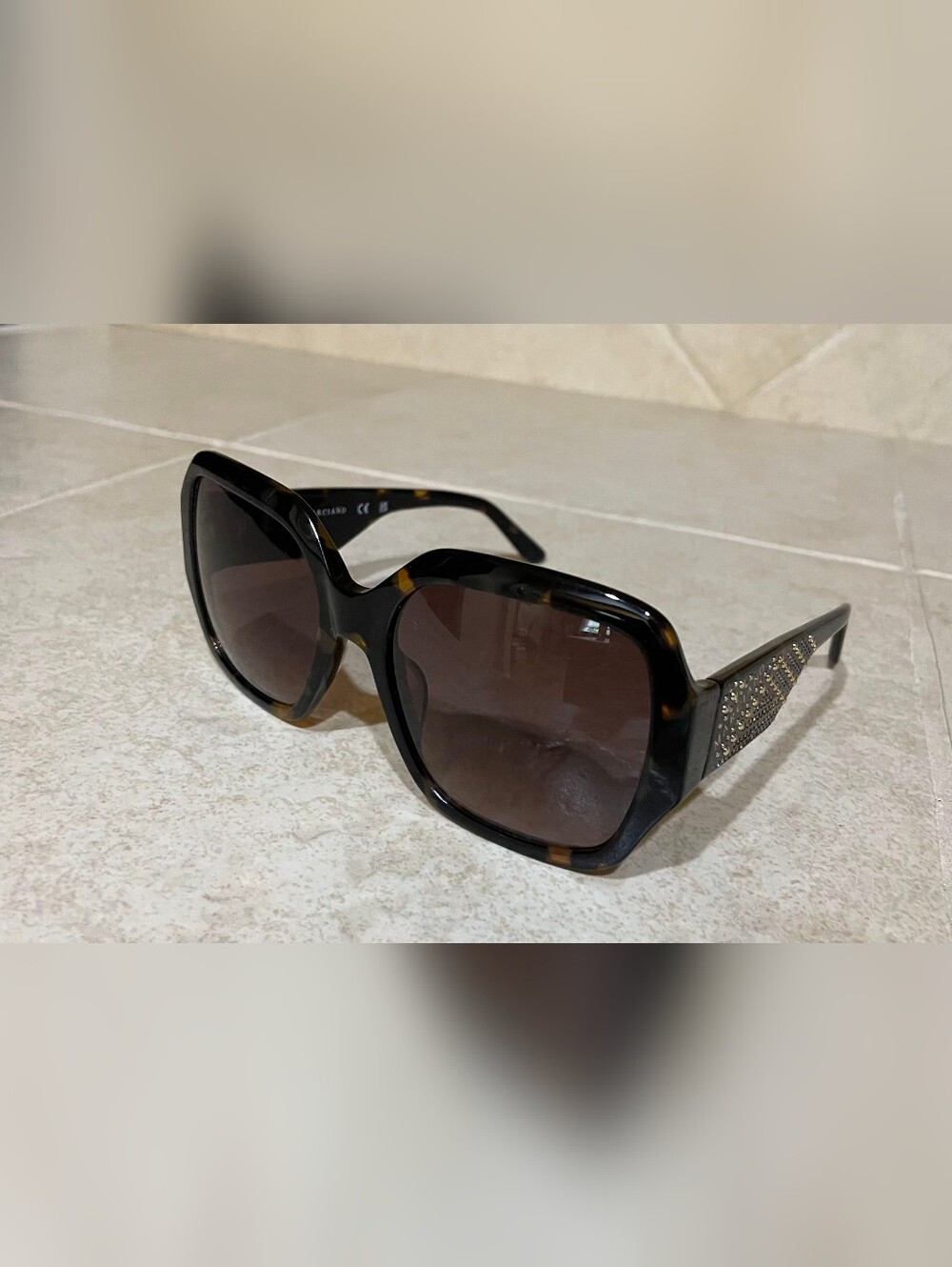 Marciano Guess Studded Square Sunglasses
